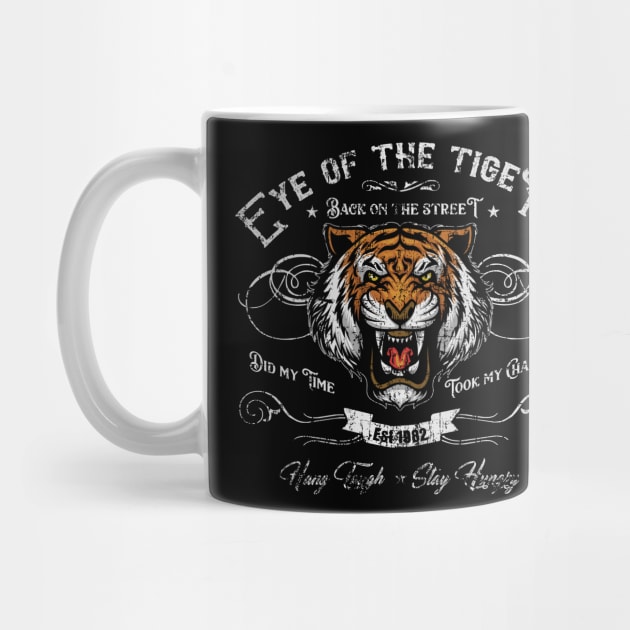 The Eye of the Tiger, distressed - Rocky by woodsman